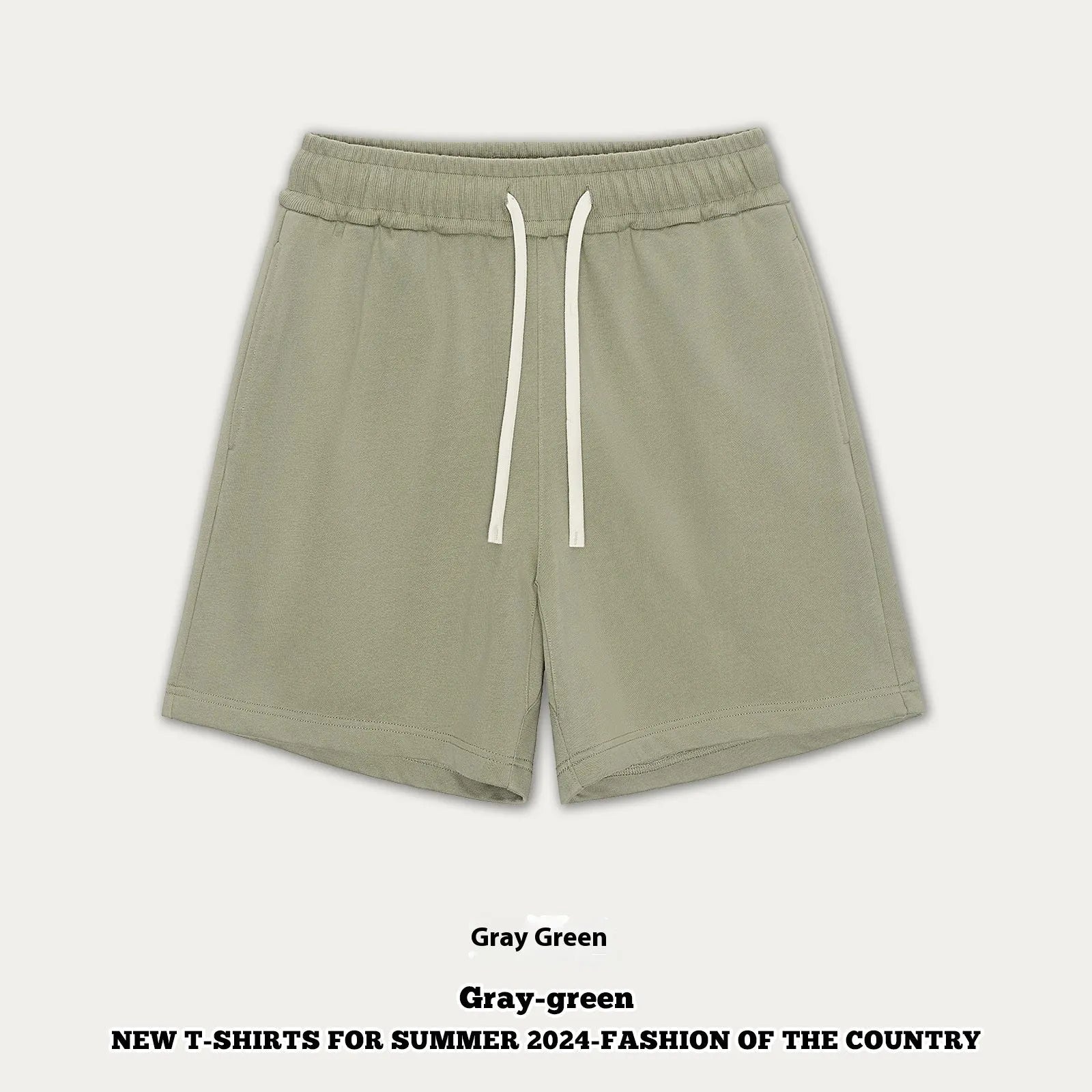 Cotton denim casual loose pants for baby boys and girls in charcoal grey, cream apricot, khaki, grey green, and black colours