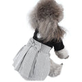Seasonal poodle clothes in cotton skirt or four-legged pants styles available in sizes S to XL
