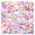 Fresh candy small objects waterproof decorative stickers measuring 4-7cm for journal and planner decoration