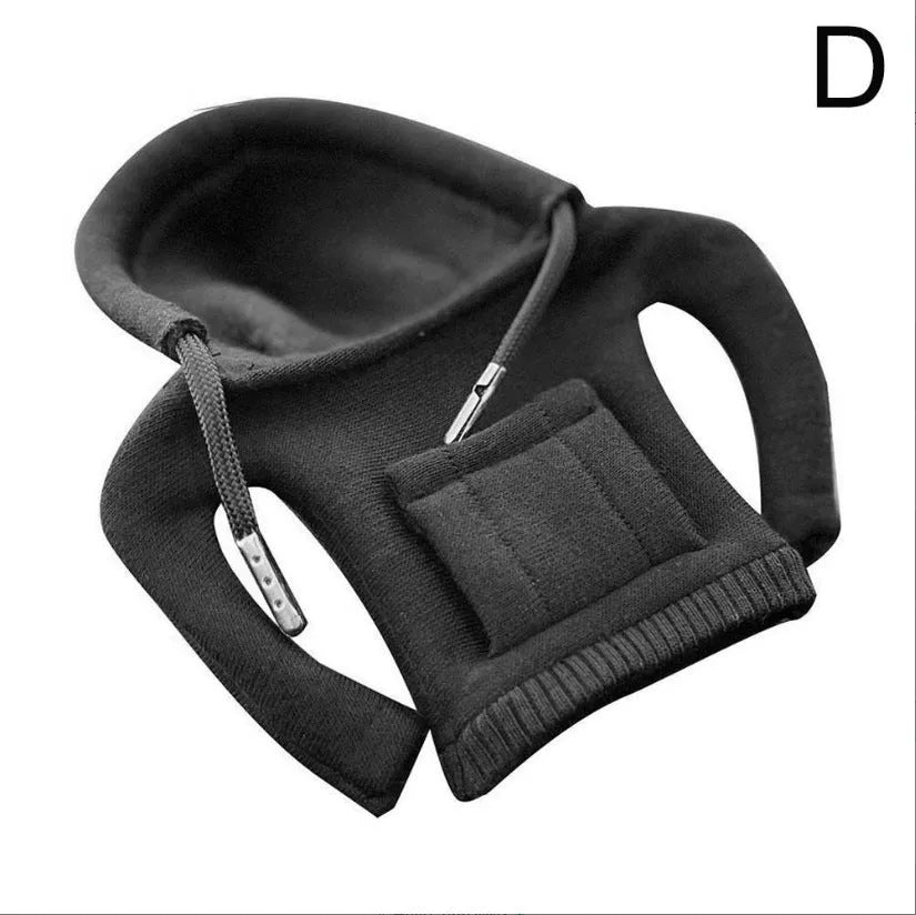 Cloth car gear shift knob cover in multiple colours, shown with 13cm by 8cm dimensions.