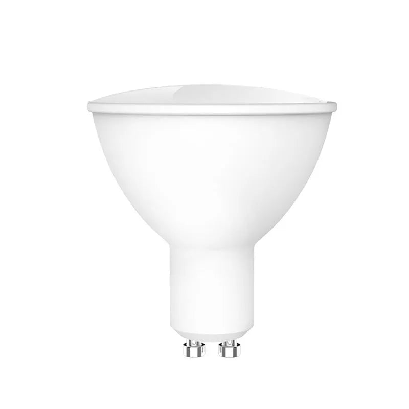 Smart WiFi GU10 LED spotlight bulb with RGBCCT colour and voice control