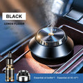 Black Butterfly design car aromatherapy air freshener with USB cable and essential oil bottle