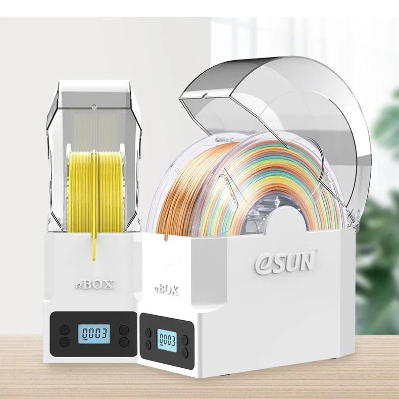 eBOX Lite 3D printing filament drying storage box with wire heating system