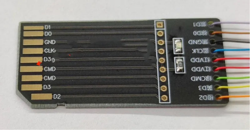 EMMC read/write tool for car audio host maintenance on BMW Mercedes Audi Porsche vehicles