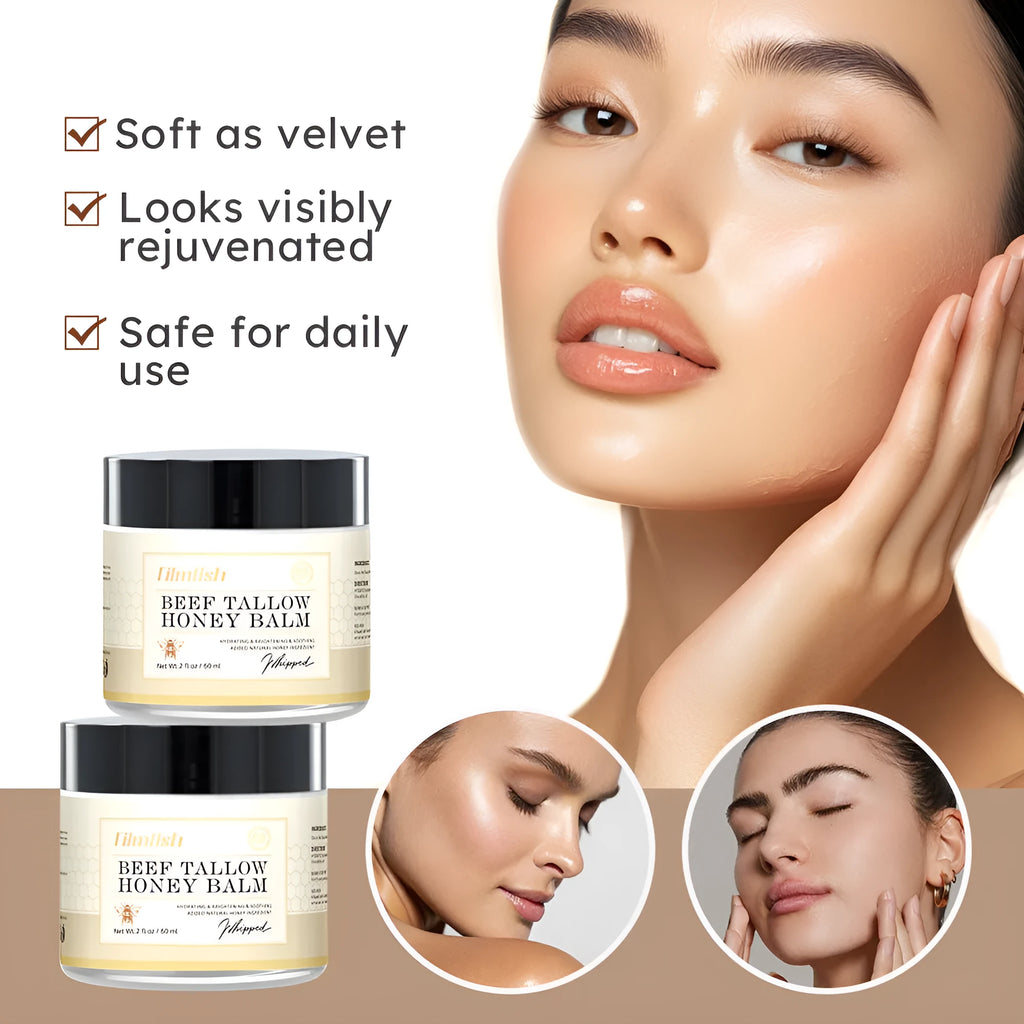 60ml honey moisturising body cream container for skin rejuvenation and nourishment