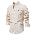 Japanese style long sleeve cotton and linen cardigan shirt for men, solid colour, size XS to 5XL