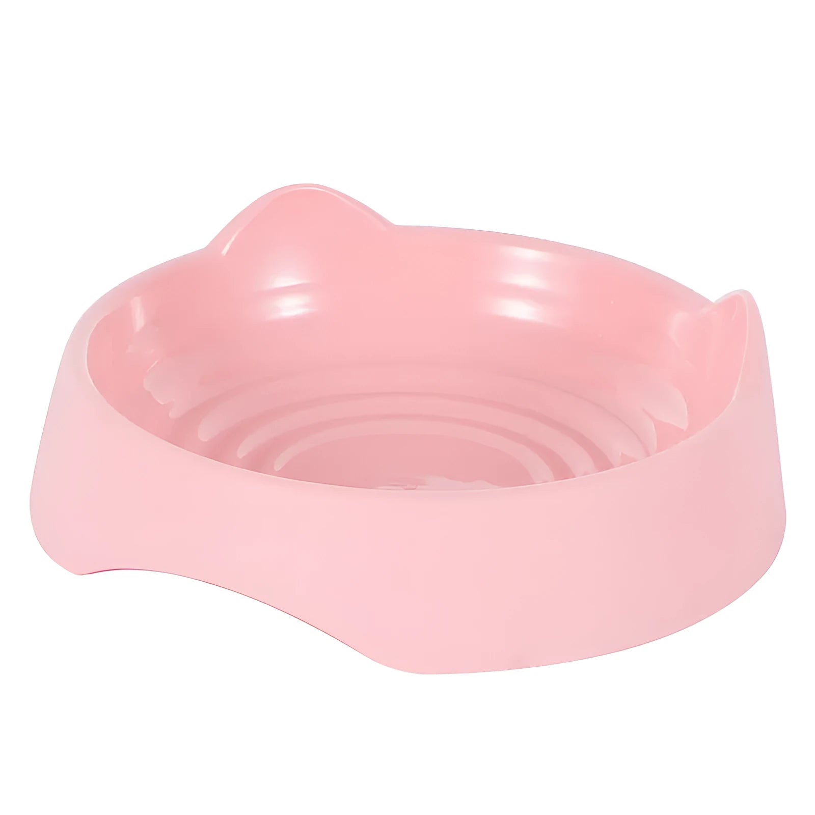 Ceramic dog slow feeder bowl with puzzle maze design in blue, green, or pink