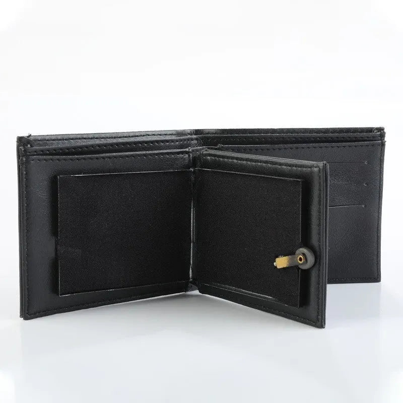 New Fire Wallet Magic Prop genuine leather magic wallet 11.5x10cm
