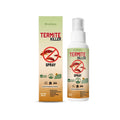 50ml bottle of termite and ant killer spray insecticide on a white background.