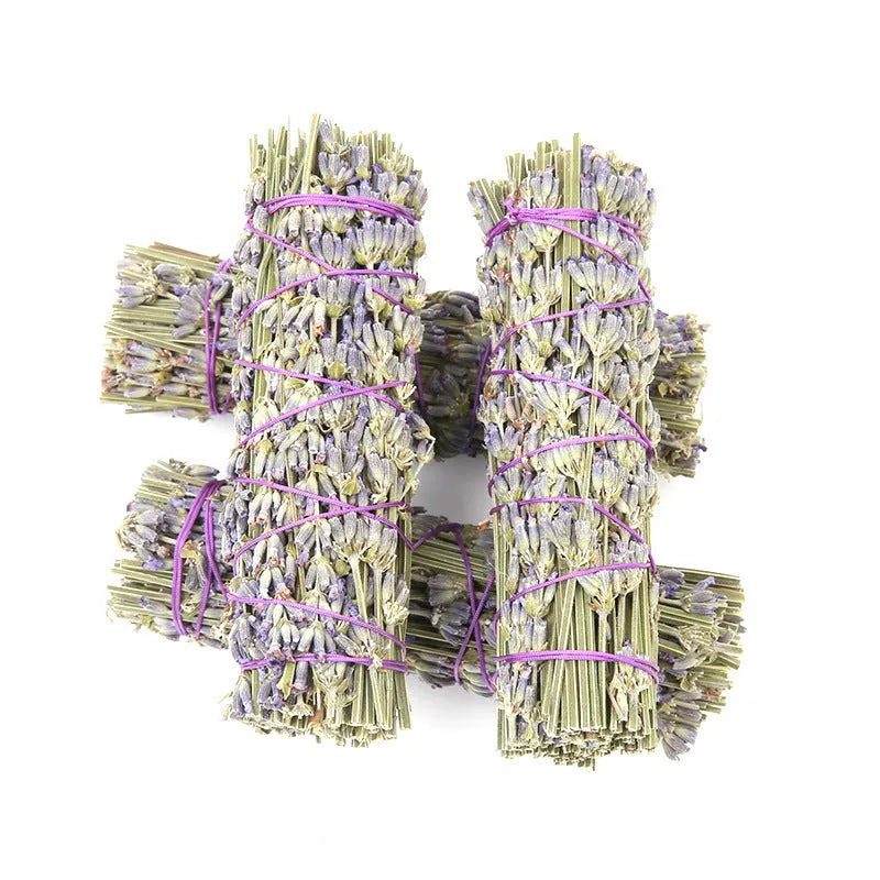 4 inch natural dried flower aromatherapy stick with lavender scent for air freshening