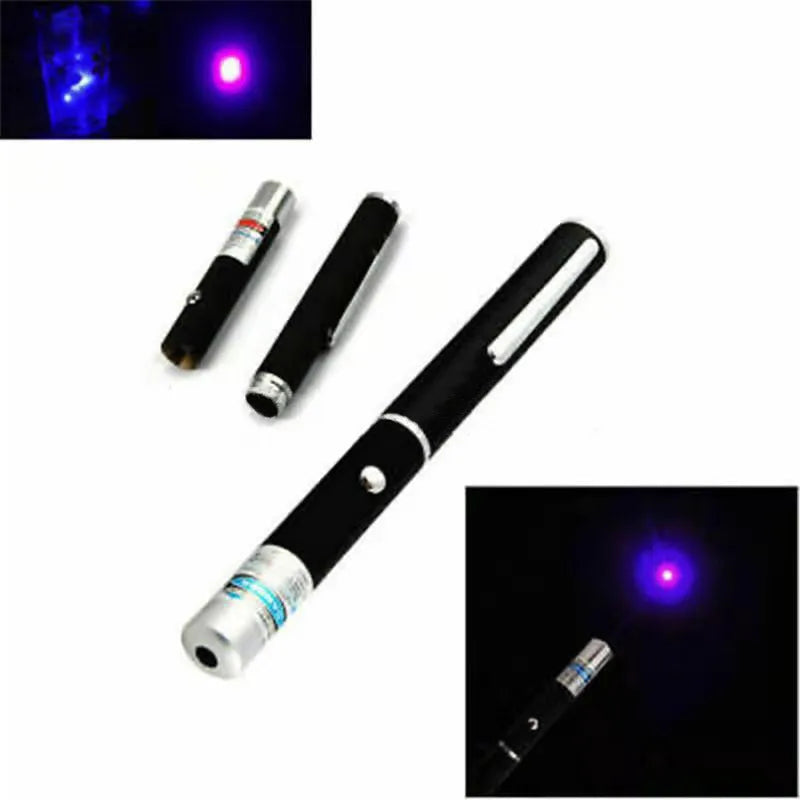 Metal single point laser pen for dogs and cats with green light option