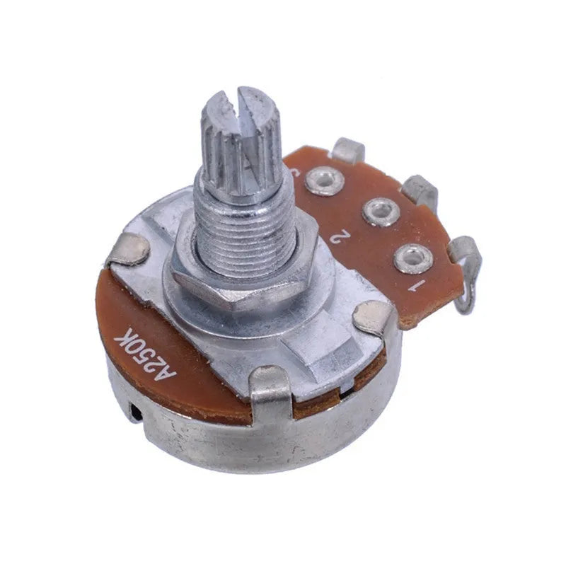 Metal electric guitar potentiometer knob replacement part for tone and volume control repair