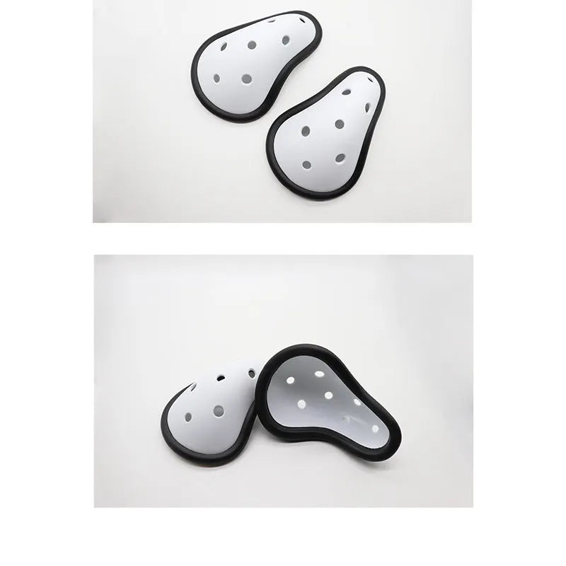 Rubber sports genital protector for adult and children's use in hockey, rugby, boxing, and martial arts