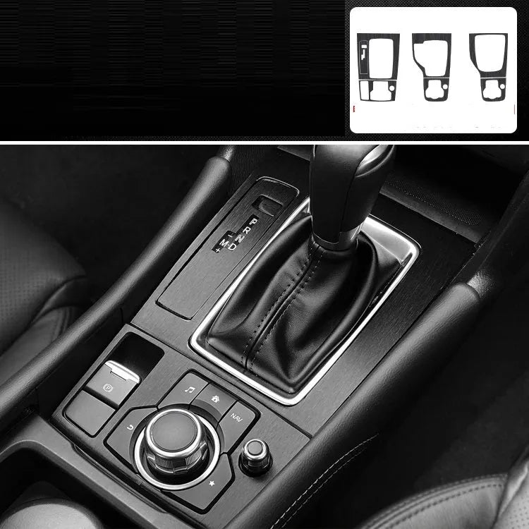 Unksera car interior decorative film sticker kit for centre console and instrument panel modification