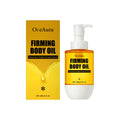 60ml bottle of tightening and wrinkle resistant body oil with a dropper.
