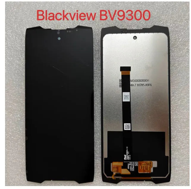 Blackview BV9300 LCD screen assembly with internal and external integrated display at 1080x768 resolution