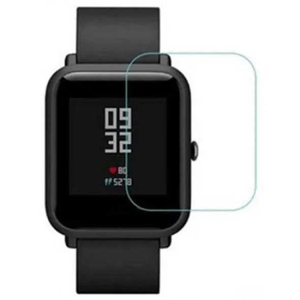Hydrogel screen protection film for Amazfit Bip S smartwatch with TPU anti-scratch material