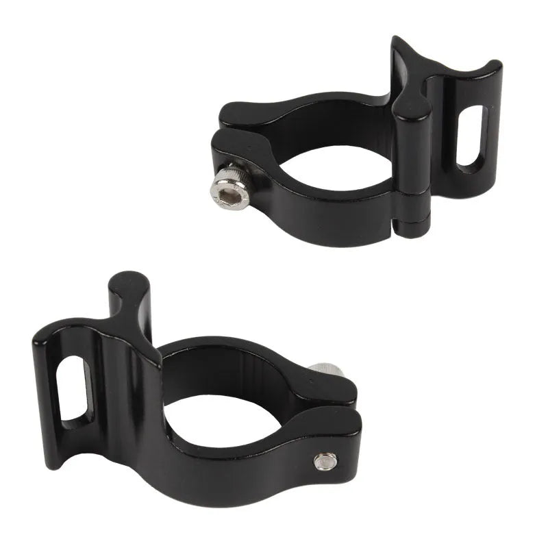 Black aluminium alloy clamp ring measuring 28.6mm for vehicle repair applications