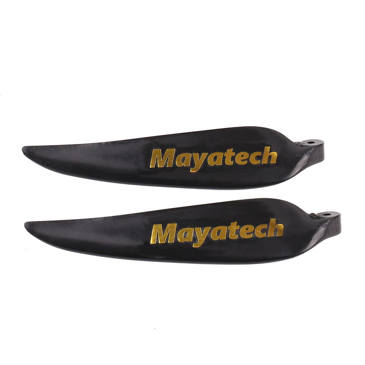 Black folding paddle with quick disassembly fittings showing 12x6.5cm measurement
