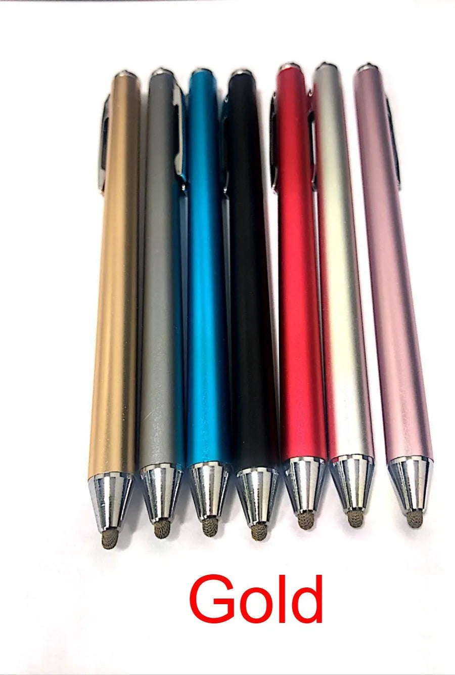 Metal stylus with 0.5mm fine tip for tablet and phone touch screen drawing