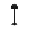 INS pattern dimmable small night lamp in thin round bottom black or white colour