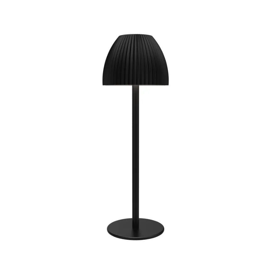 INS pattern dimmable small night lamp in thin round bottom black or white colour