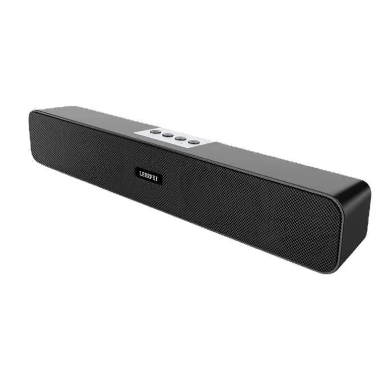 Double desktop Bluetooth speaker with extra bass in blue packaging E91D 1200mAh version