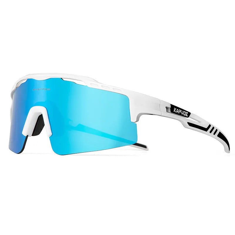 TR90 full rim polarized HD riding glasses bicycle sunglasses colourful three lens set
