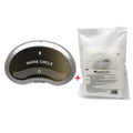 Smart anti-snoring device with electronic muscle stimulator and twenty conductive strips
