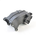 Black motorcycle ventilation intake pipe for Yamaha models showing size.