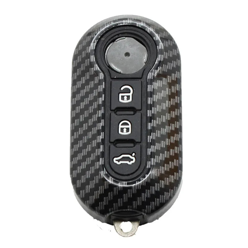 Fiat 500 Boyue Ottimo Viaggio remote key shell in ABS plastic