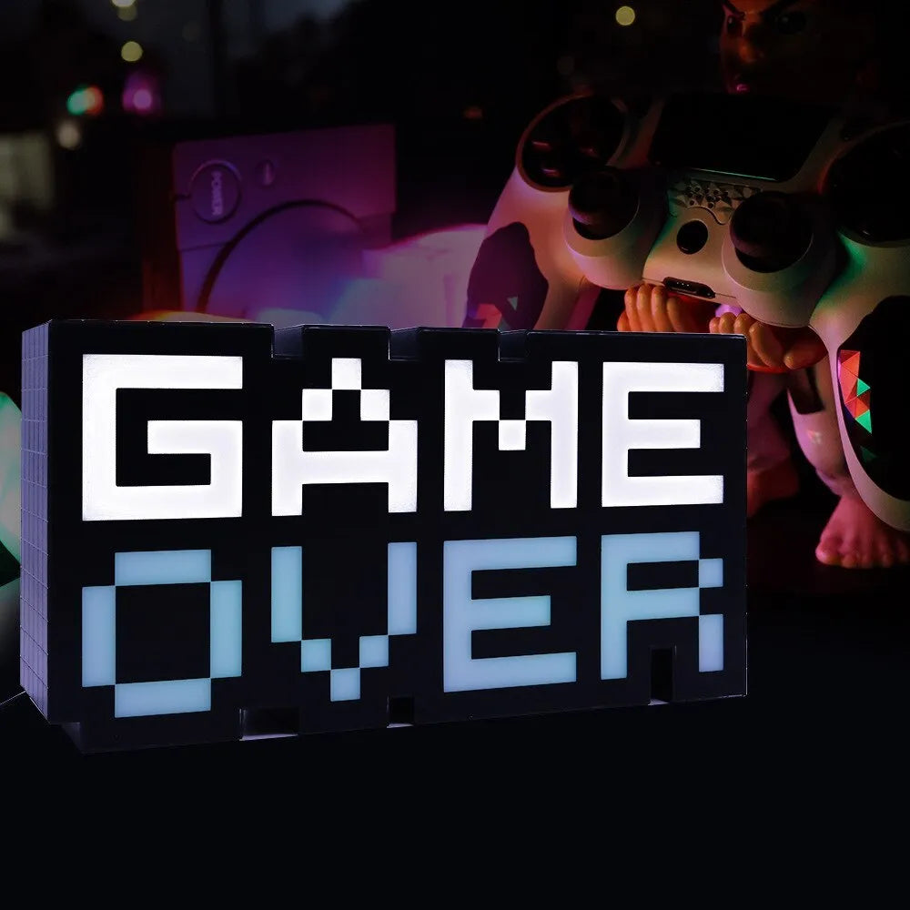 LED game atmosphere light with PVC shade button switch USB style in photo colour for leisure venues