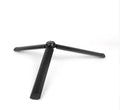 Black aluminium mobile phone tripod with handheld stabilizer grip for smartphone photography