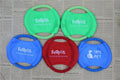 Pet dog flying rope toy canvas disc 19cm diameter for outdoor fetch training