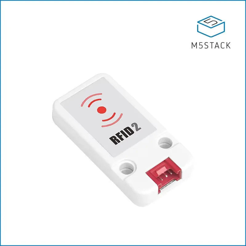 M5Stack RFID2 13.56MHz sensor module with white label and HY2.0-4P connection cable