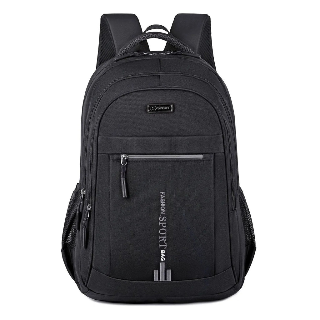 20-35L capacity backpack in Oxford cloth with airpillow straps, shown in blue colour variant