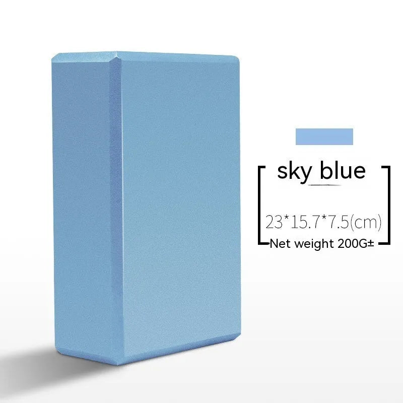EVA foam yoga block in various colours for dance and fitness support
