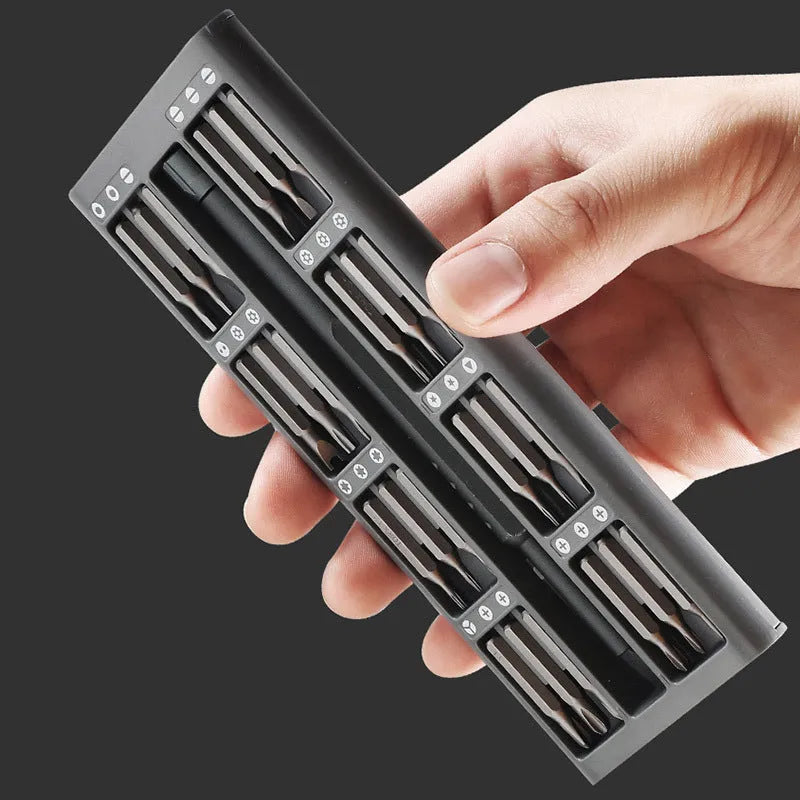 49-piece magnetic screwdriver set for mobile phone disassembly with nickel aluminium bronze construction