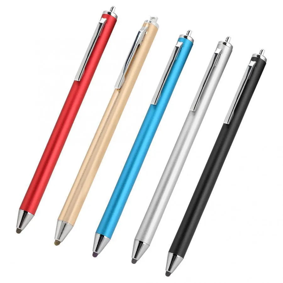 Metal stylus with 0.5mm fine tip for tablet and phone touch screen drawing