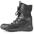 Yulong tactical combat desert boots in black and sand colour options for outdoor sports.