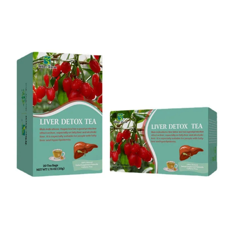 Herb substitutional tea box with 50g content and medicine food homology ingredients