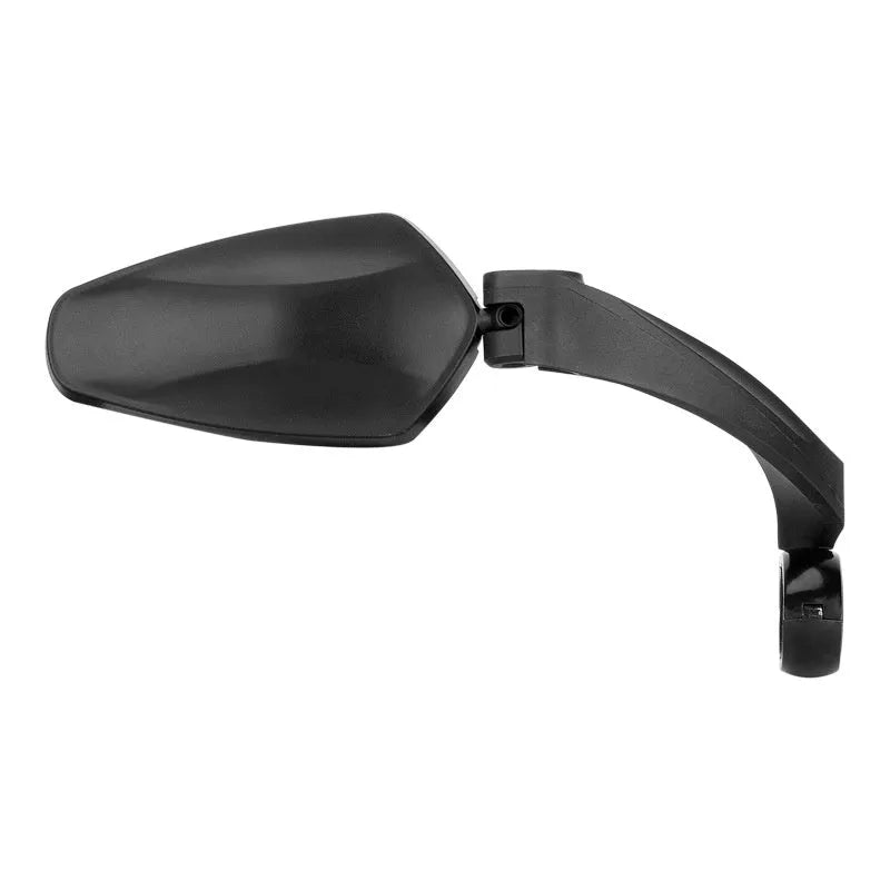Black acrylic rearview mirror for mountain bike handlebars