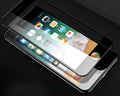 PhoneX 8 7 6s Plus 3D carbon fibre soft edge tempered glass screen protector film for iPhone front panel