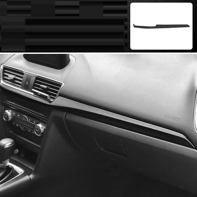 Unksera car interior decorative film sticker kit for centre console and instrument panel modification