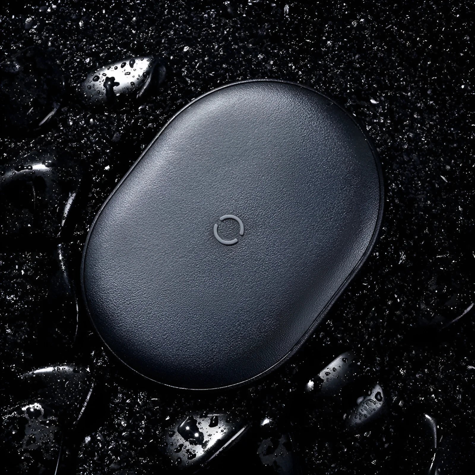 Baseus 15W wireless charging pad for mobile phones in black or white with textured surface