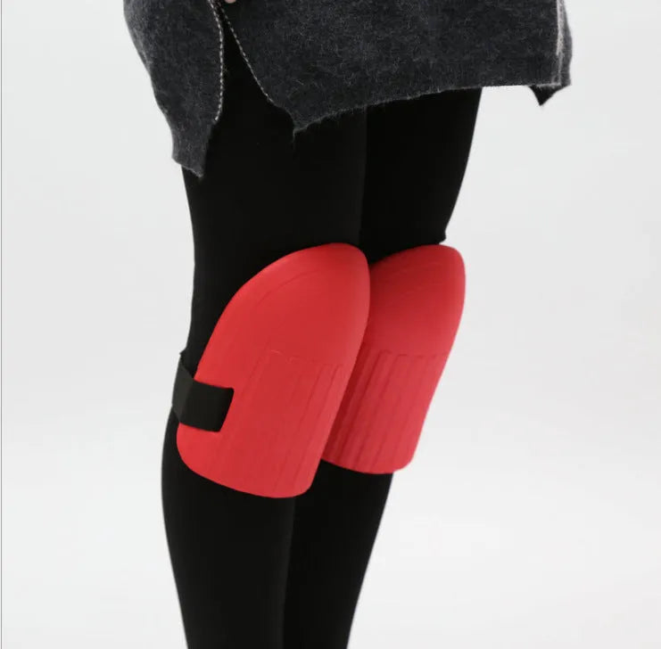 EVA knee pads for garden work in black, green, yellow colour options