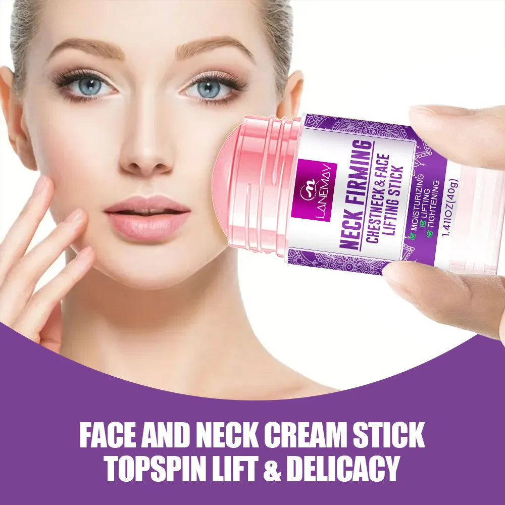 40g anti-wrinkle neck firming cream jar for moisturising and hydrating neck skin