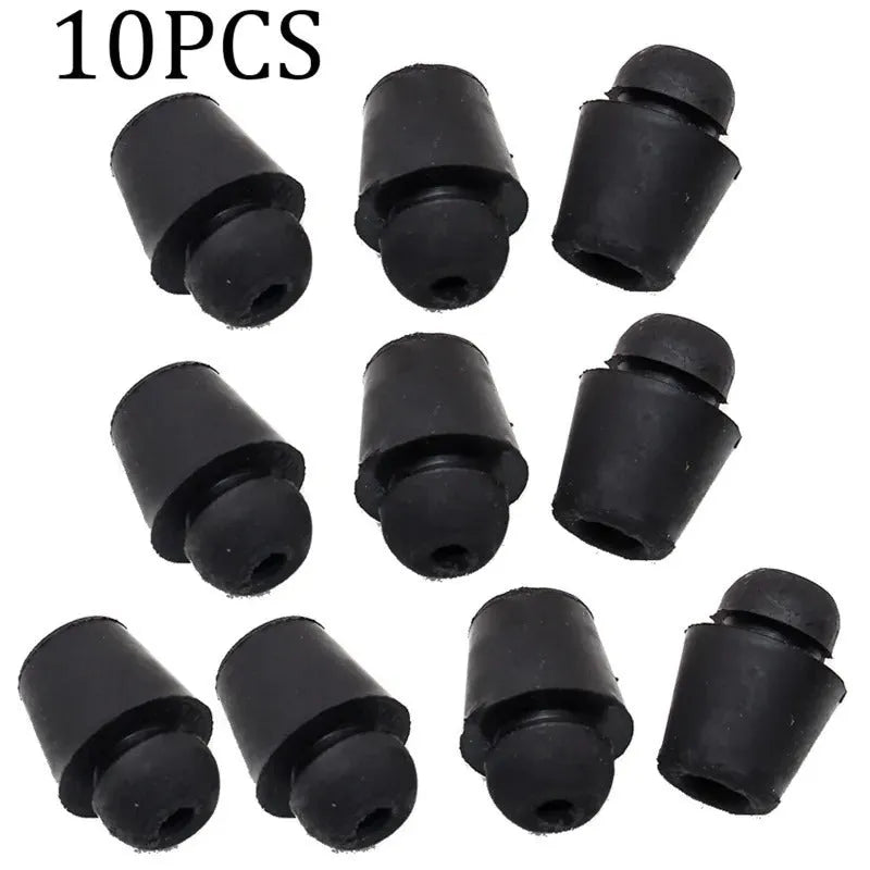 10 rubber automobile buckle trunk shock absorption buffers in colour X16