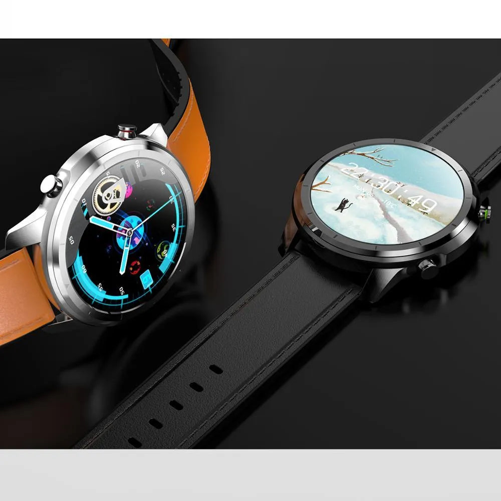 LEMFO LF26 smart fitness bracelet with 1.3-inch touch screen shown in Black colour