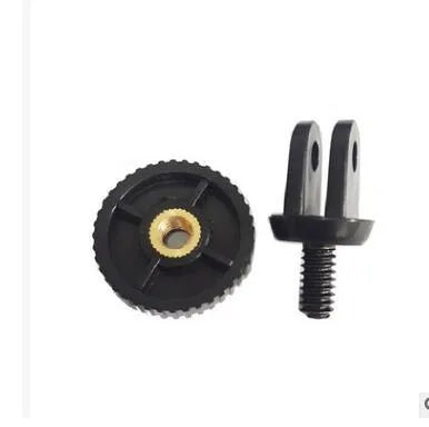 Black PC large hole adapter for GoPro camera screw mount 3.3cm size